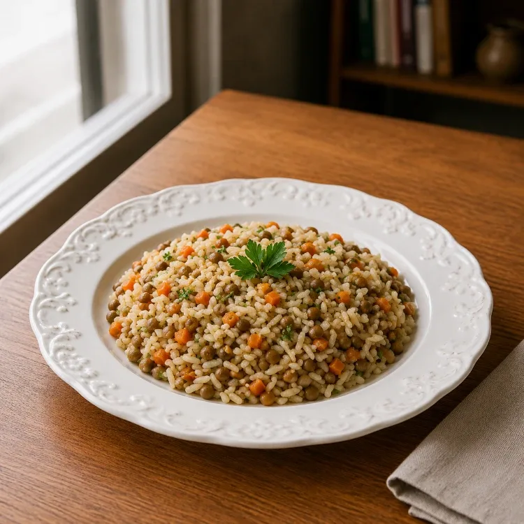 Arroz com Legumes Rústica Mineira de Almoço na Pressão