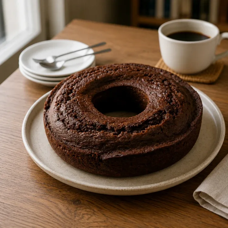 Bolo rápido de chocolate